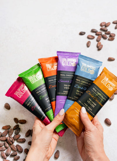 Classic Dark Chocolate Bar Bundle - 55g x 6