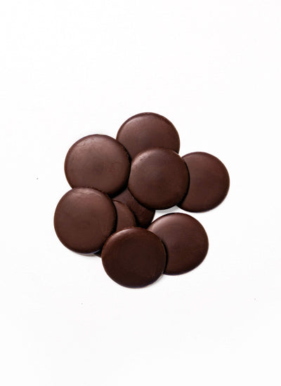 Dark Chocolate Buttons 70% Cacao - Refined Sugar Free