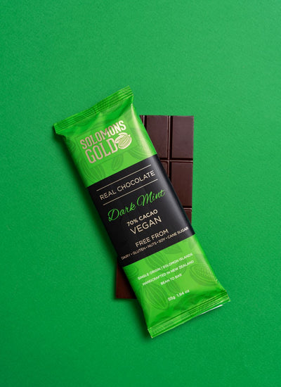 Dark Mint 70% Chocolate Bar - 55g