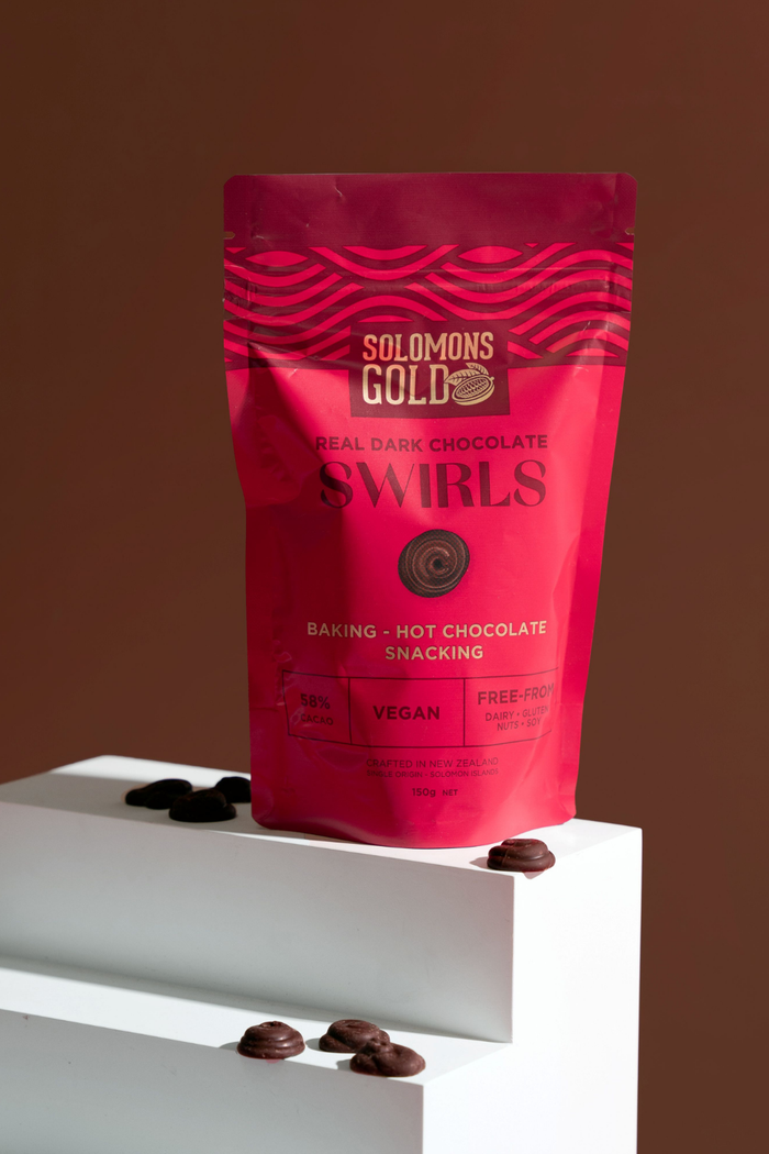 Dark Chocolate Swirls 58% - 150g