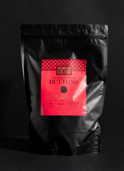 Dark Chocolate Buttons 58%, 1kg